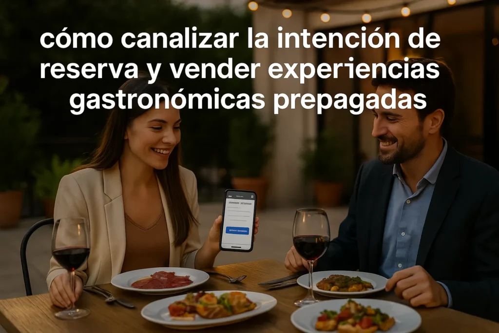 expreiencia gastronómica